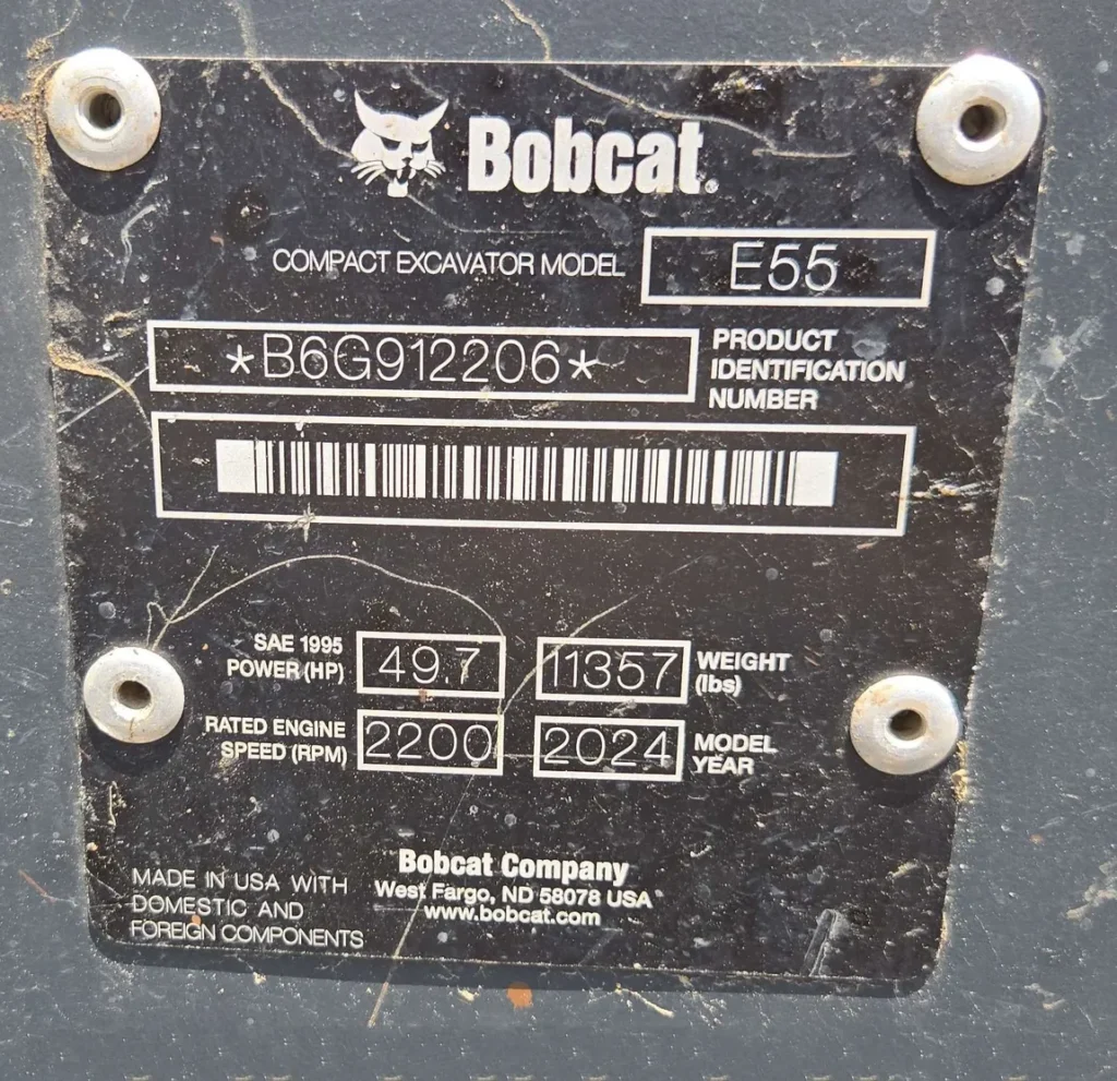 2024 Bobcat E55
