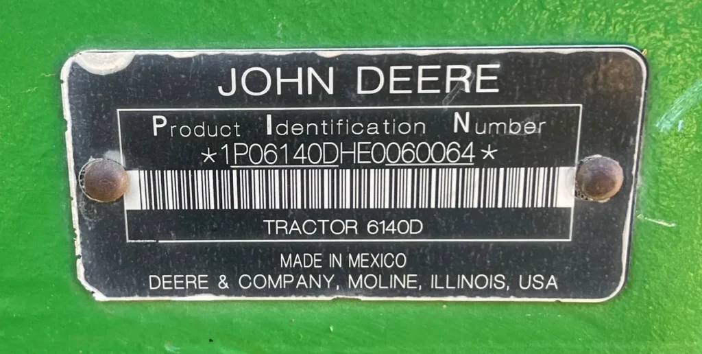 2014 John Deere 6140D